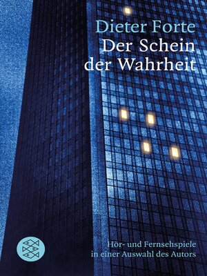 cover image of Der Schein der Wahrheit